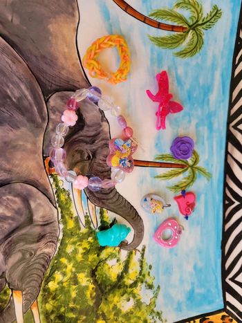 Lot Jouet barrette bracelet pendentif fille