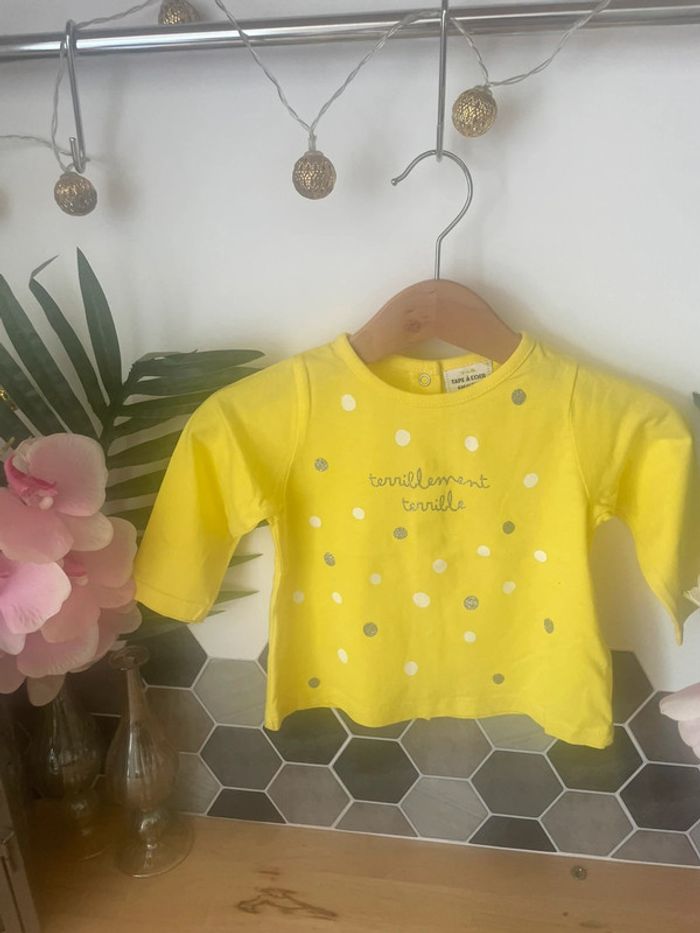 Lot de 3 t-shirt ML 6 mois (68 cm) - photo numéro 13