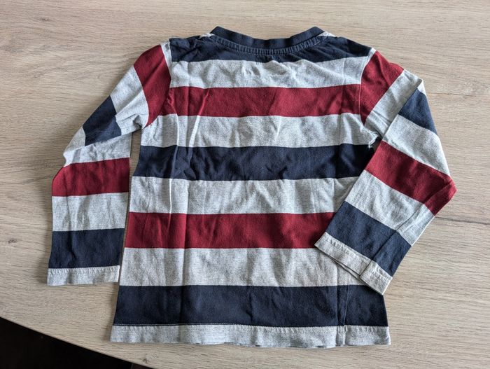 Tee-shirt manches longues garçon tissaia 5 ans - photo numéro 2
