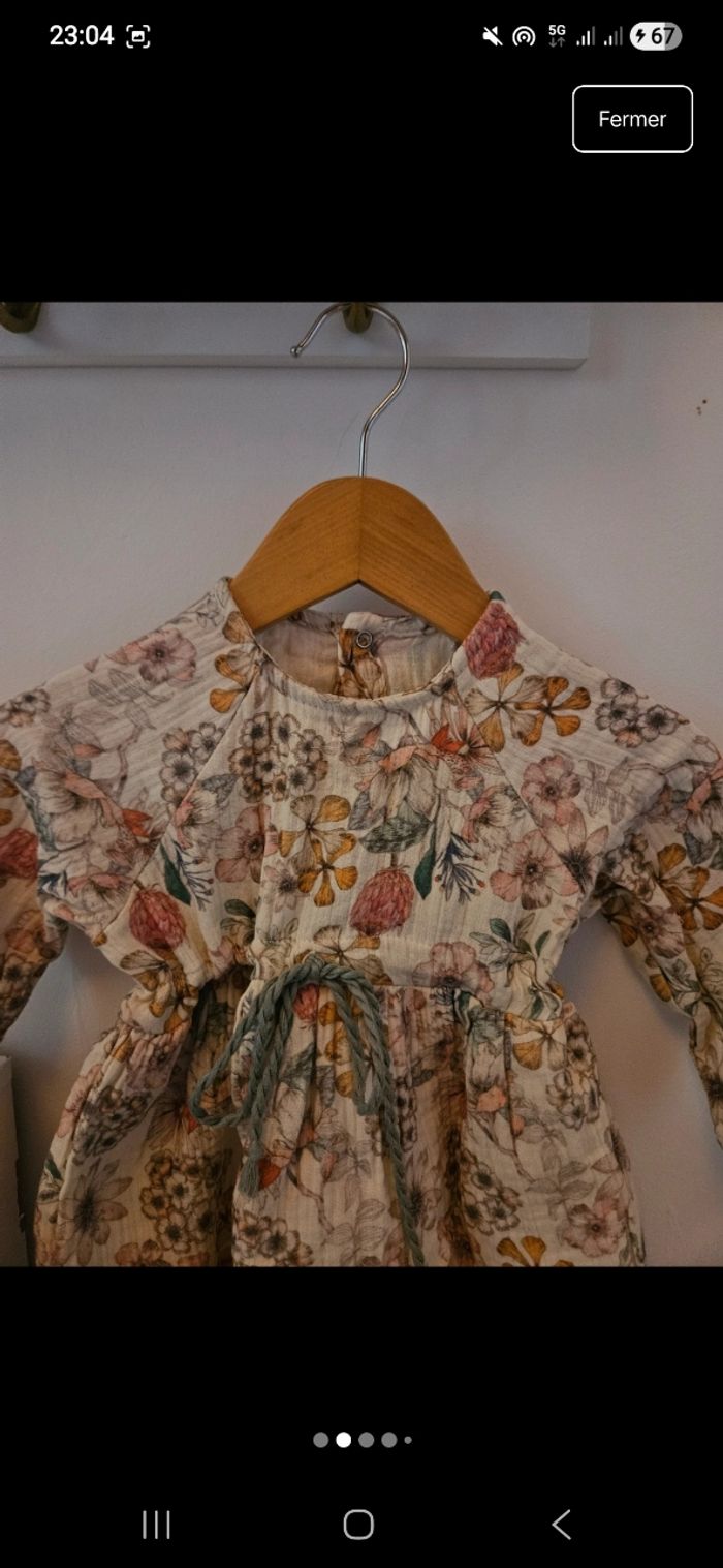 Robe 12 mois vintage - photo numéro 2