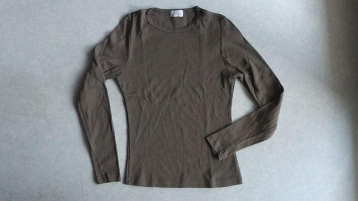 Maillot manches longues kaki