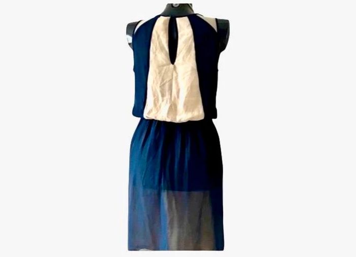 Robe chic bicolore - VILA - Taille 38 - photo numéro 2