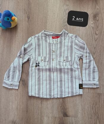 Chemise garçon 2 ans haut style chemise