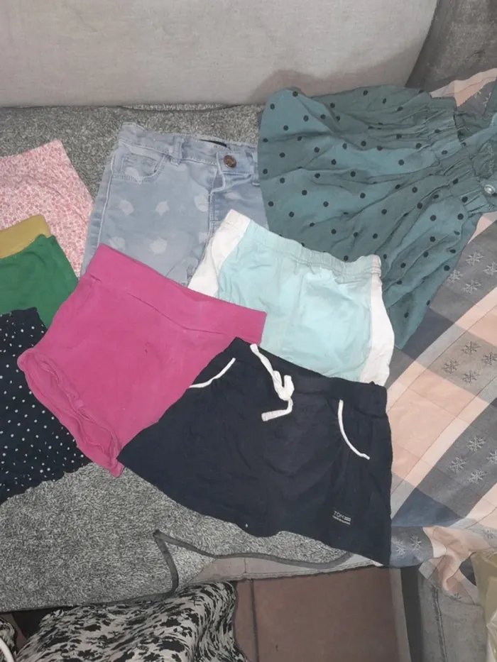 Lot 7 short et 1 jupe 18/24 mois - photo numéro 3