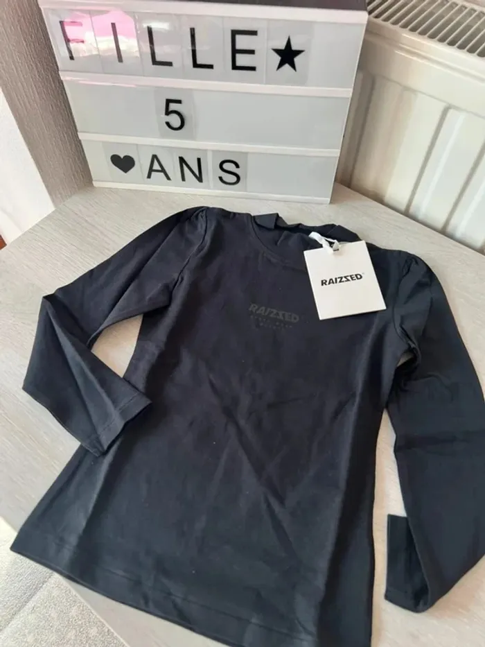 Sous pull noir Raizzed neuf 5 ans