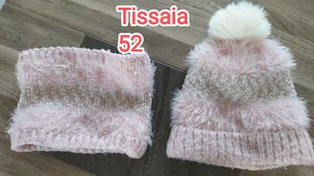 Bonnet et tour de cou Tissaia taille 52