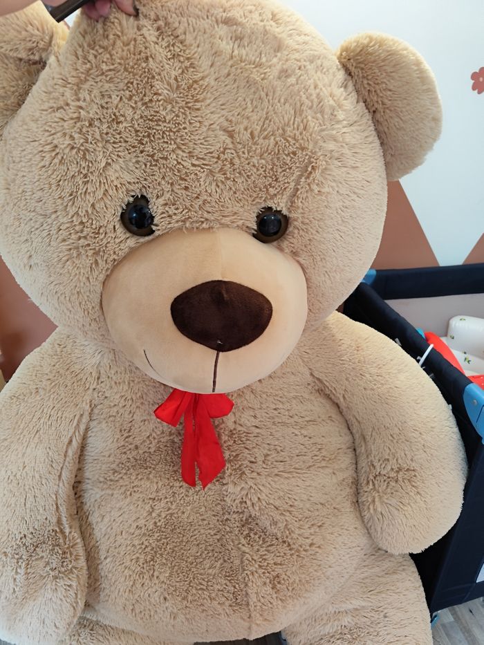 Ours  géant peluche - photo numéro 3