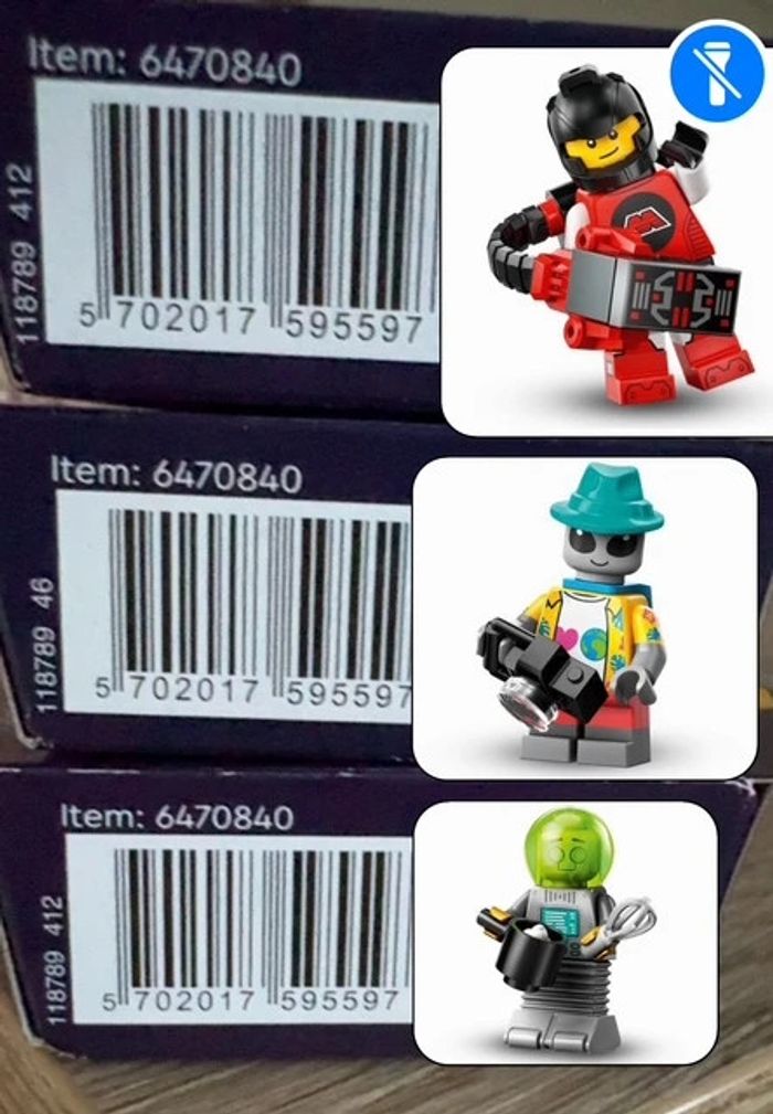 LEGO 71046 : Série 26 - L'espace (12 minifigurines) - photo numéro 5