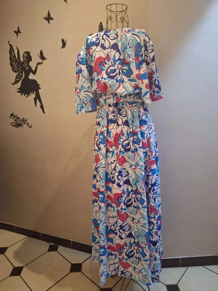 Robe longue fleurie - photo numéro 4