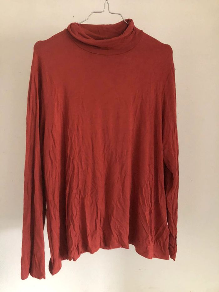 Sous-pull Bordeaux Gemo - photo numéro 4