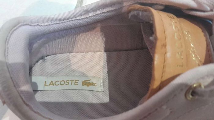 Basket rose lacoste - photo numéro 4