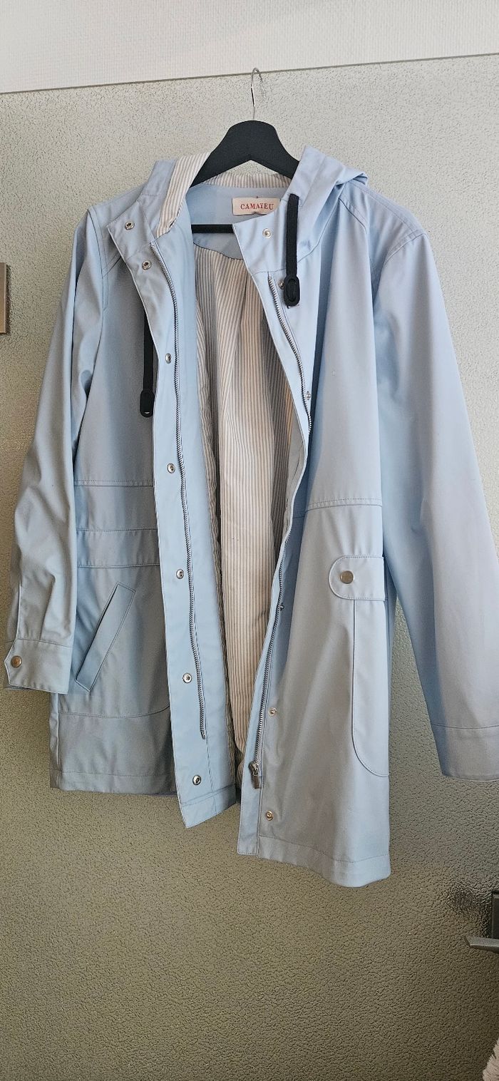 Imperméable Bleu Ciel