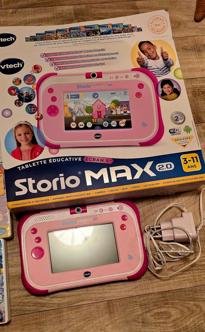 Storio max 2.0 + 4 jeux - photo numéro 3