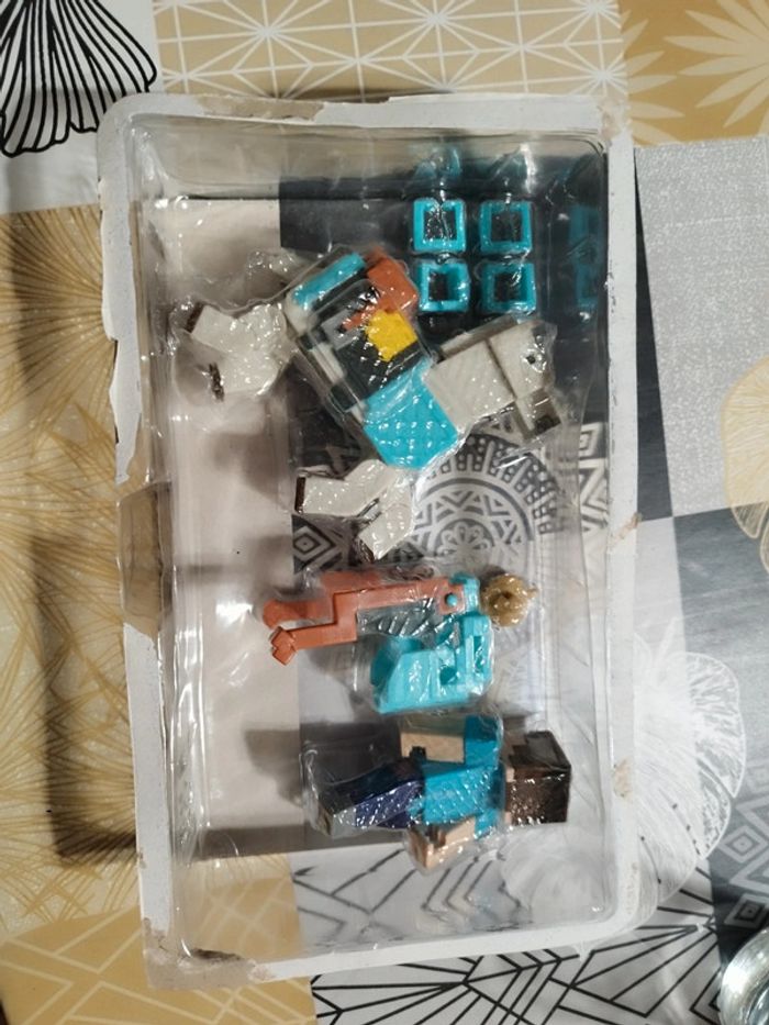 Figurine Steve et son cheval diamant - photo numéro 2