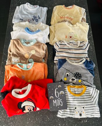 Lot pyjama 6 mois