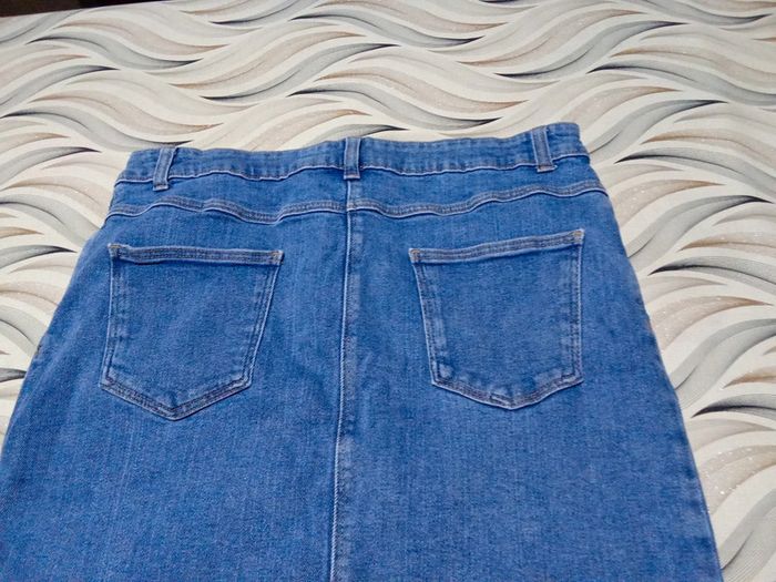 Jupe en jeans Kiabi taille 42 - photo numéro 5