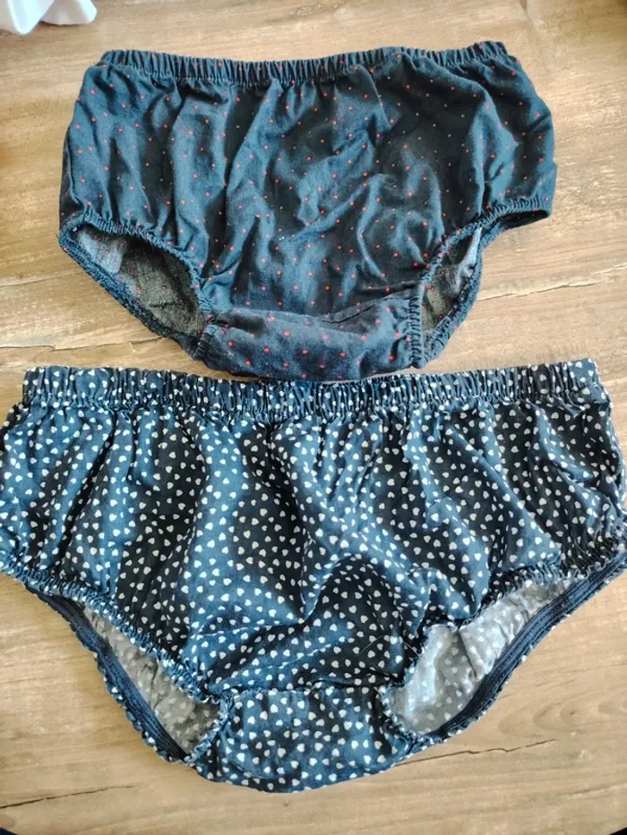Lot de 2 culottes
