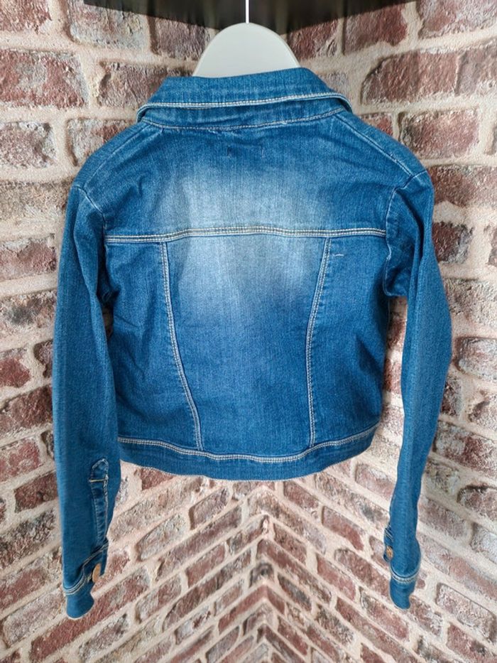 Veste en jean fille - Taille 8 ans - photo numéro 3