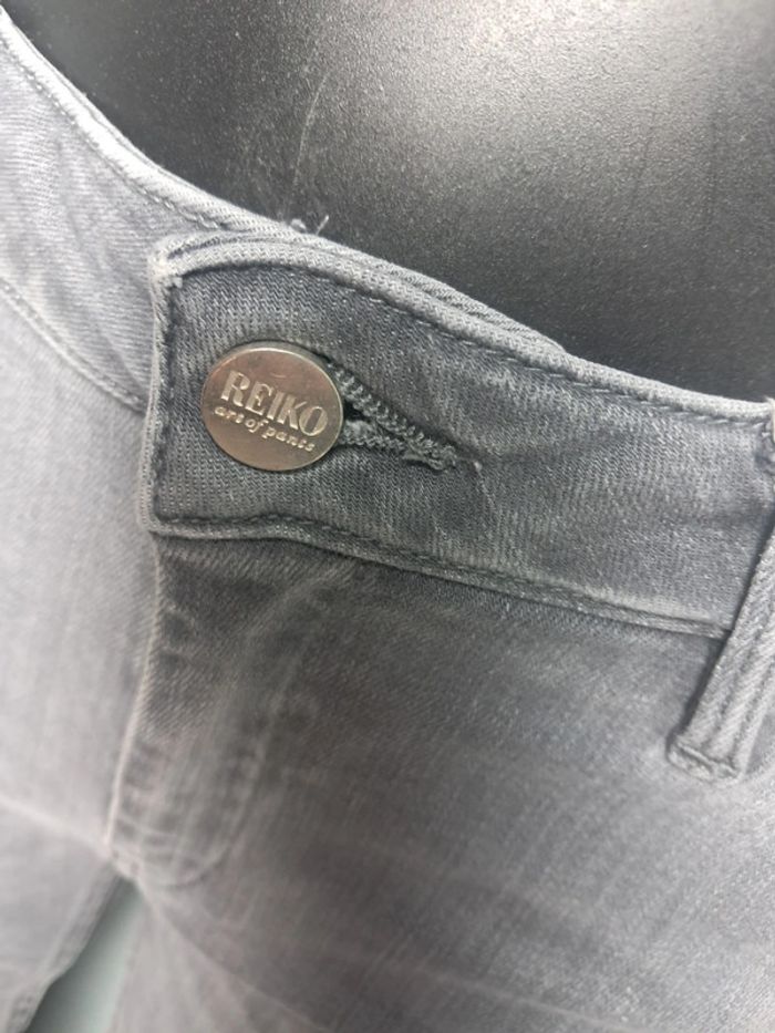 Reiko jean slim gris T.35 en tbe - photo numéro 4