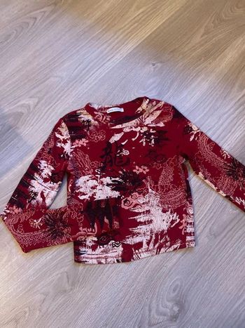 t-shirt manches longues bershka XS sky la reina del flow