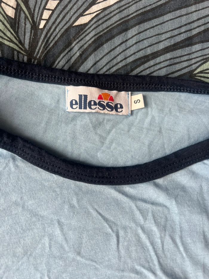 TEE shirt ellesse bleu taille s - photo numéro 2