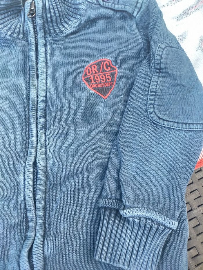 Gilet bleu double orchestra 5 ans - photo numéro 2