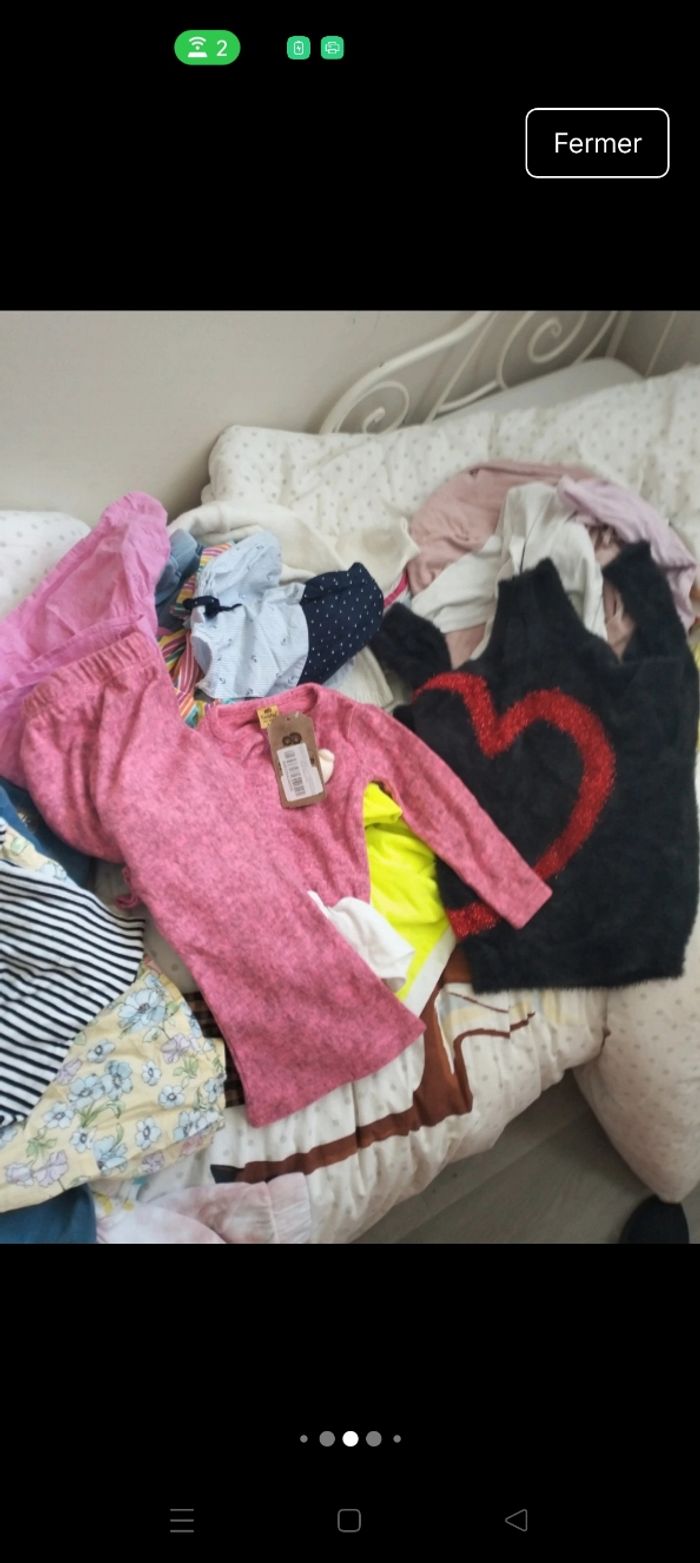 Lot vêtements filles 4 ans - photo numéro 6