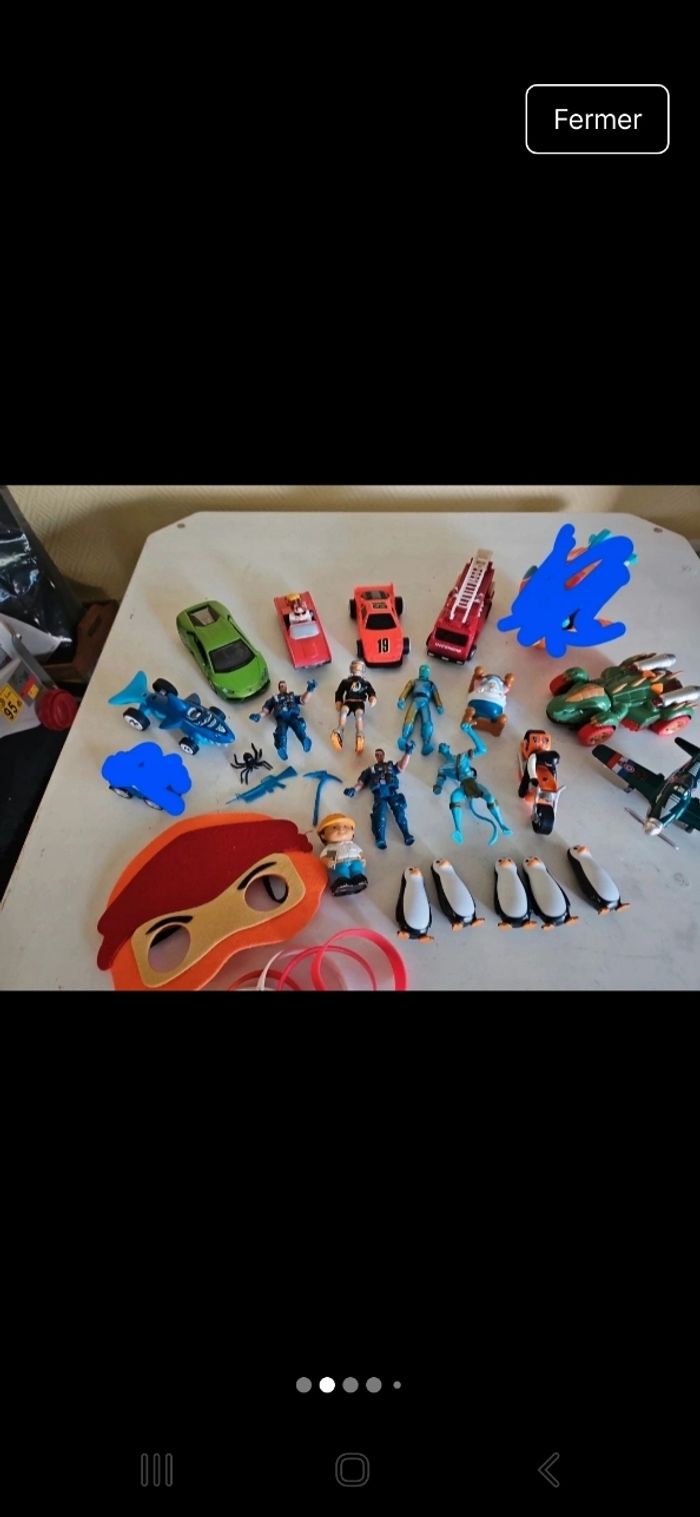 Lot voitures et figurines - photo numéro 7