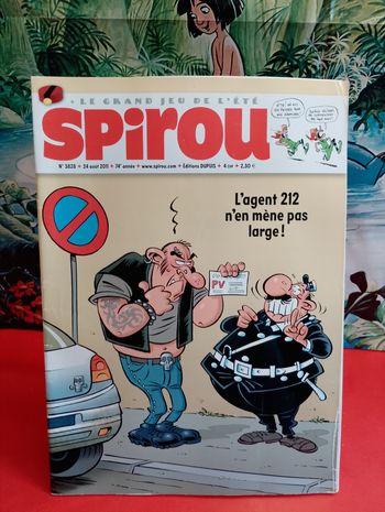 Spirou magazine, n° 3828, 2011, avec le supplément