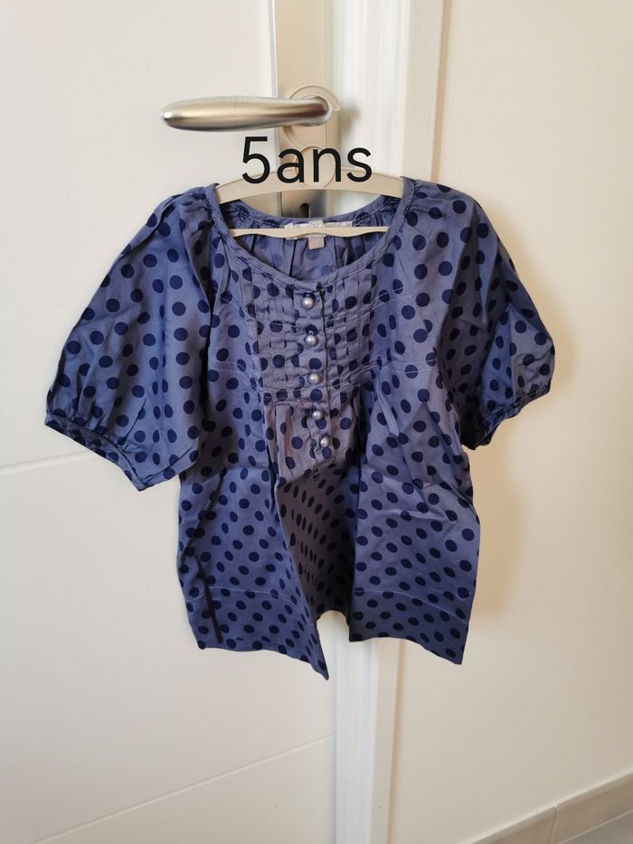 Blouse fille 5ans