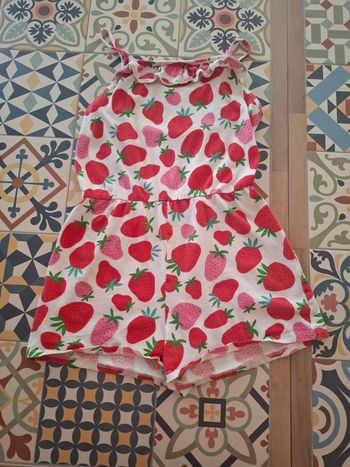 Combishort à bretelles