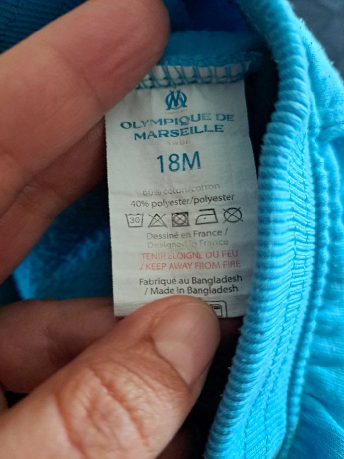 Ensemble jogging bleu Marseille 18/24mois - photo numéro 10
