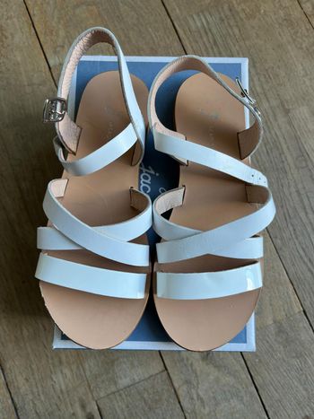 Sandales blanches Jacadi 31