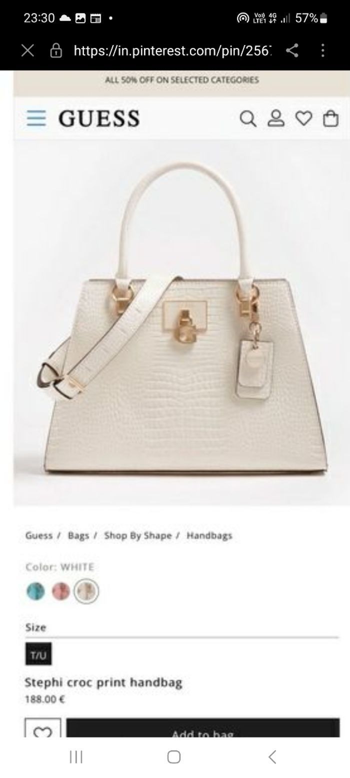 Sac guess stephi - photo numéro 5