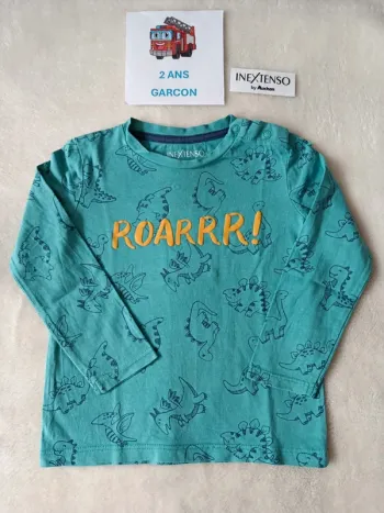 T-shirt 2 ans in extenso