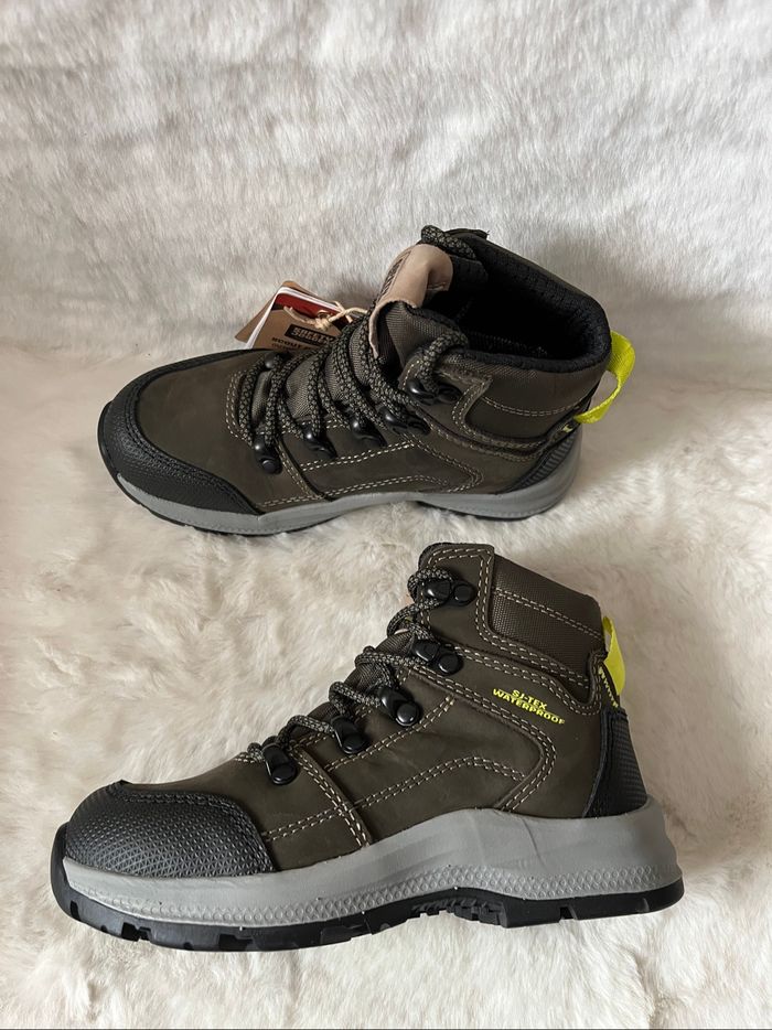 Bottines de randonnée, de marche Safety Jogger kaki pointure 30 - photo numéro 4
