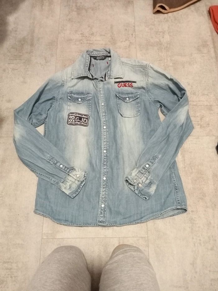 Chemise en jean guess