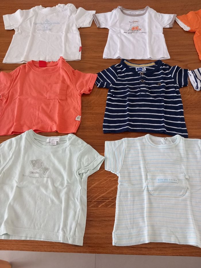 Lot tee-shirts manches longues et courtes - photo numéro 3