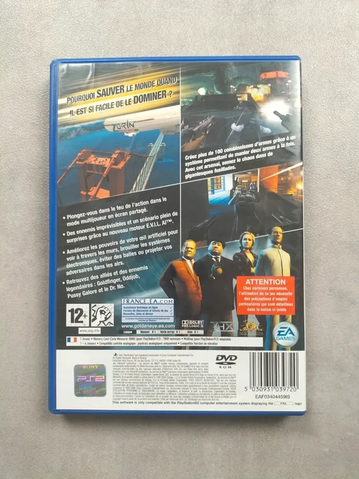 Jeu PS2 – GoldenEye : Au Service du Mal - photo numéro 2