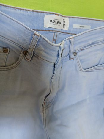 Jean bleu ciel pull & beau taille 36