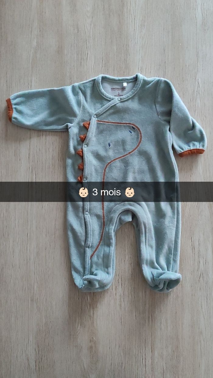 Pyjama taille 3 mois