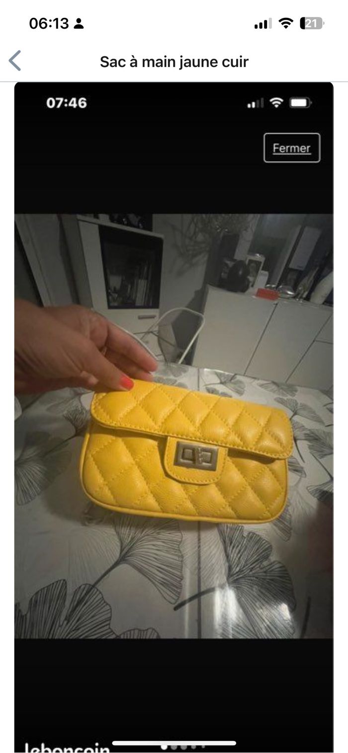 Sac véritable cuir