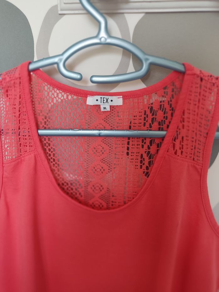 Débardeur femme rouge - photo numéro 2