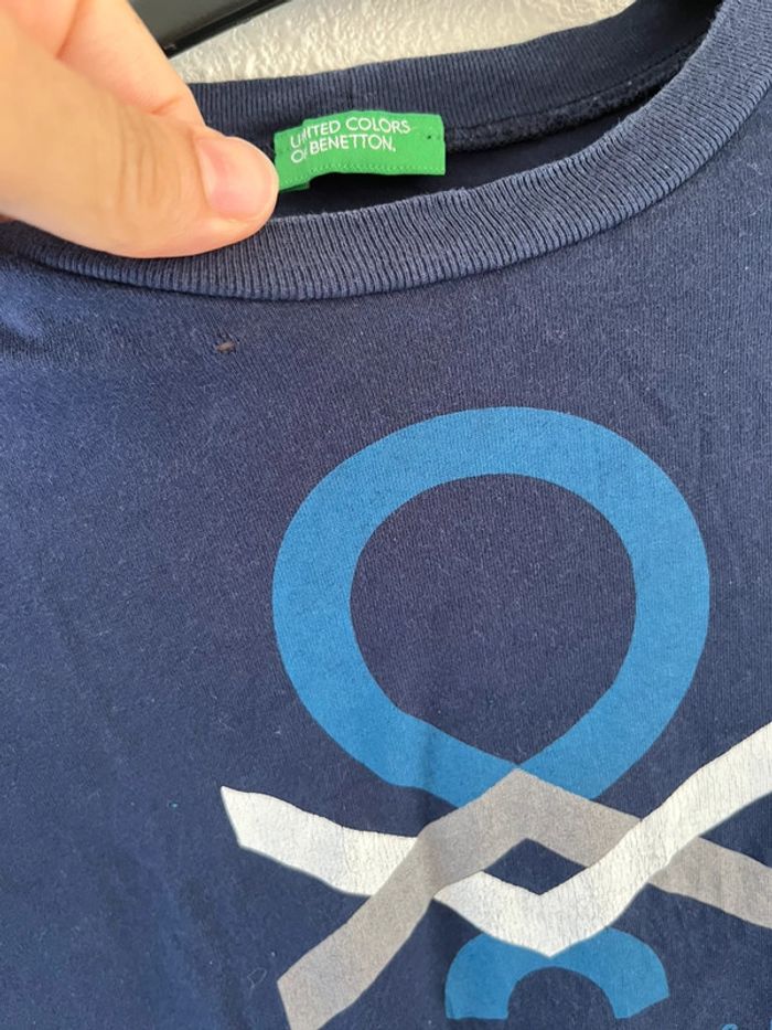 T-shirt benetton taille 8/9 ans - photo numéro 3