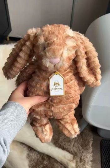 Jellycat lapin luxe rare 