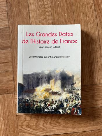 Livre de poche Les Grandes Dates de l'Histoire de France (NEUF)
