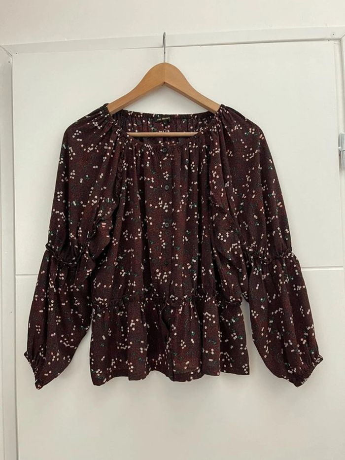 Superbe Blouse Rue Mazarine 🌸 S 36 - photo numéro 8