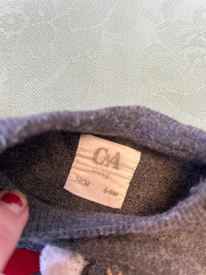 Pull de Noël C&A - 9/12 mois - photo numéro 4
