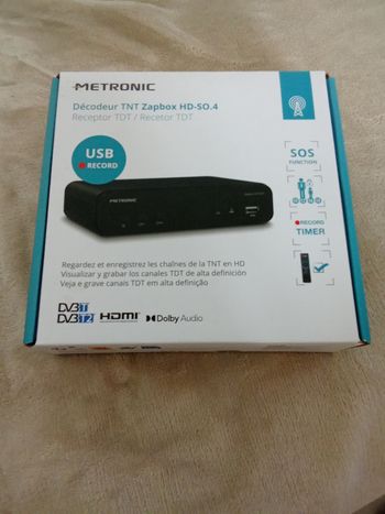 Décodeur TNT metronic