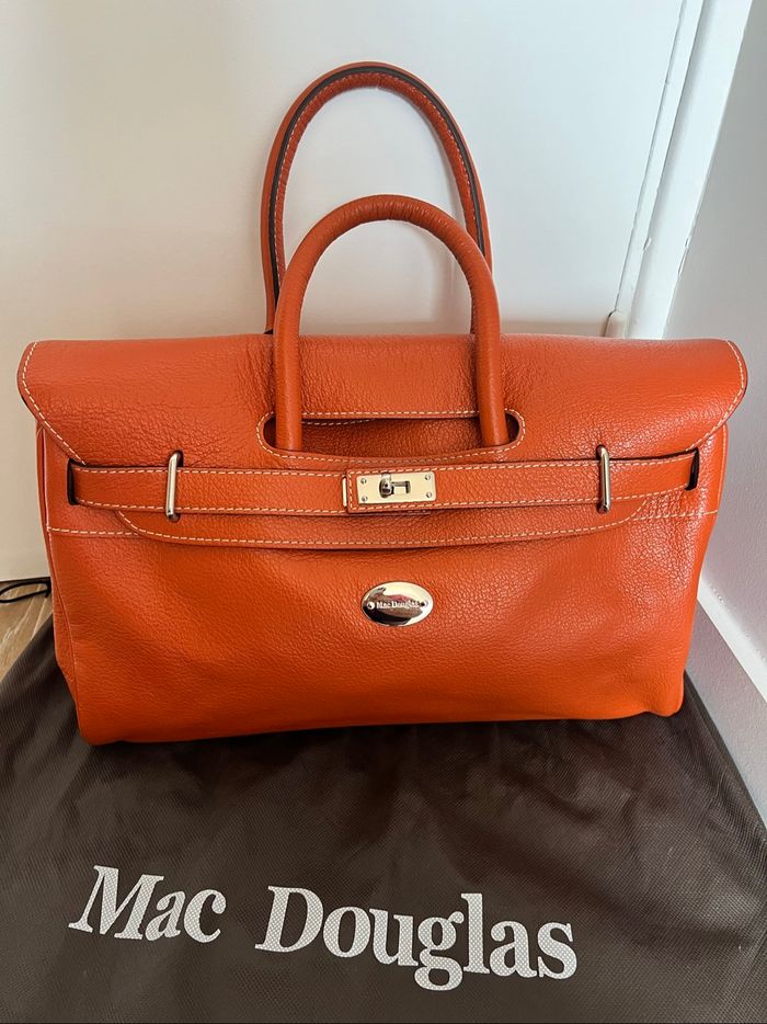 Exceptionnel Sac grande taille + portefeuille + pochette Mac Douglas - photo numéro 2
